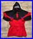 Vintage Nordica Anorak Black & Red Windbreaker Pullover Coat Jacket Men’s Medium