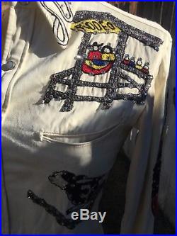 Vintage Nudie's Rodeo Tailors Ranch Southwestern Western shirt