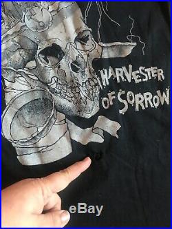 Vintage Original 1988 Metallica Harvester Of Sorrow Concert T-shirt