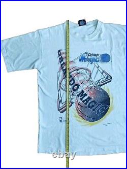 Vintage Orlando Magic Magic Johnson Edition 90s T-shirt NBA Basketball size XL