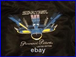Vintage Paramount STAR TREK VI The Undiscovered Country Satin Jacket Size Large