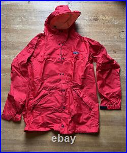 Vintage Patagonia Rain Coat Red Size L