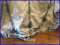Vintage Patched NO! Jeans Patched Indigo Denim RARE Claude Attias