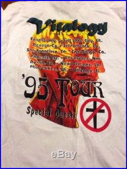 Vintage Pearl Jam Shirt Vitalogy 1995 (XL)