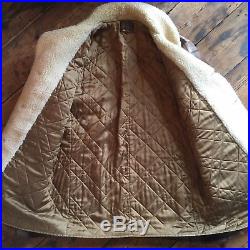 Vintage Pendleton, Shadow Plaid, Heavy Wool, Sherpa Lined Jacket, Western Wear