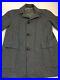 Vintage Pendleton Wool Duster Men’s 38M Overcoat Jacket Button Satin Grey Gray