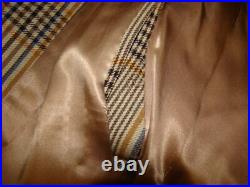 Vintage Plaid Men's AQUASCUTUM Wool Overcoat 40 Reg