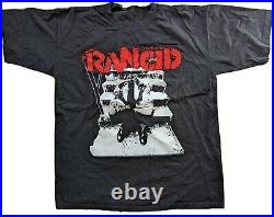 Vintage Rancid and Out Come The Wolves Tour 1995 Concert T-Shirt XL