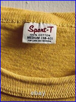 Vintage Rare 1970s Original Mr. Natural Robert Crumb T Shirt Sport-T Tee Vtg M