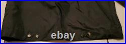 Vintage Rare 1990's KORN Lightweight Black with Stripes Zip-Up Jacket Size Large