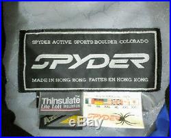 Vintage Rare Spyder Thinsulate Mens XXL US Ski Team Eagle Jacket USA 1997 w hood