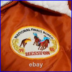 Vintage Rodeo Coat NFR Cowboy Vintage National Finals 1980 Team Ropers Roping