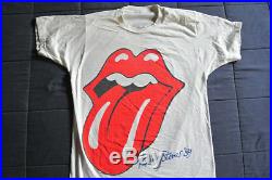 Vintage Rolling Stones 1989 Steel Wheels Concert Tour Shirt
