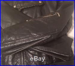 Vintage SCORE HORSEHIDE leather motorcycle jacket Rare style 50s Harley BUCO 40