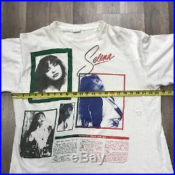 Vintage Selena Rap Tee Style Shirt with Chronology