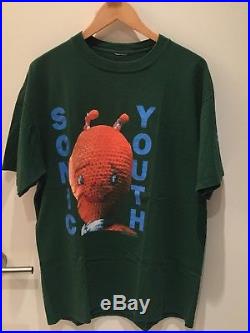 Vintage Sonic Youth 1992 Dirty T Shirt XL 90s Nirvana Green
