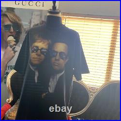 Vintage Spring Of 1995 Elton John Billy Joel Tour Black T Shirt Sz XL