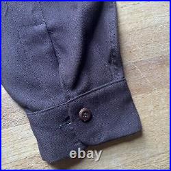 Vintage Stewart's California Rayon & Gabardine Long sleeve Shirt Men's XL