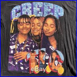 Vintage TLC 1995 crazy sexy cool bootleg rap hip hop tee shirt XL rare perfect