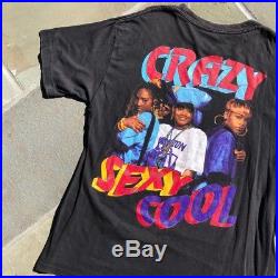 Vintage TLC 1995 crazy sexy cool bootleg rap hip hop tee shirt XL rare perfect