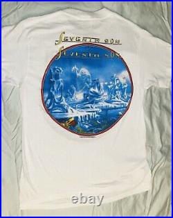 Vintage T Shirt Iron Maiden Seventh Son Of A Seventh Son 1988 L Spring Ford