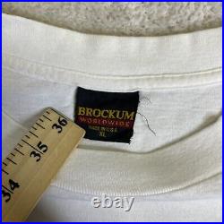 Vintage The Lemonheads T-Shirt Mens XL Come On Feel 1993 White Band Brockum USA