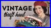 Vintage Thrift Haul Lots Of Vintage Fabric Vintage Clothing Surprises And Future Refashions
