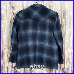 Vintage Tregos Westwear Men's Jacket 42L Excellent/Beautiful Condition Wool Lthr