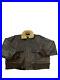 Vintage VTG Eddie Bauer Brown Leather Sherpa Bomber Jacket Men’s Size Medium M