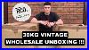 Vintage Wholesale 30kg Unboxing 350 Uk Rags From Bksvintagewholesale
