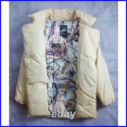 Vintage Wildlife Snows-cape Pattern J. G. Hook Real Down Puffer Jacket UNISEX