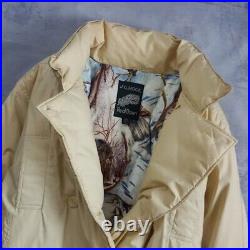 Vintage Wildlife Snows-cape Pattern J. G. Hook Real Down Puffer Jacket UNISEX