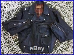 Vintage Womens Buco Horsehide Motorcycle Jacket Rare Early
