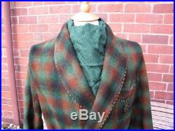 Vintage Wool Smoking Jacket / Dressing Gown / Robe chest 36