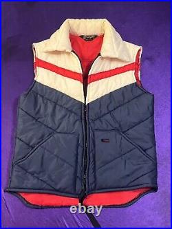 Vintage Wrangler Puffer Vest RARE great Condition
