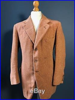 Vintage bespoke 1930's tweed size 42 short