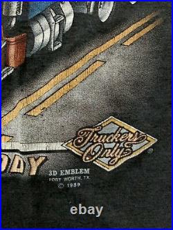 Vintage harley davidson t shirt 3d emblem