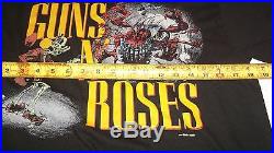 Vintage large guns and roses 1987 tour t shirt