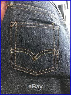 Vintage levis big E NOS deadstock museum peice selvedge 501xx from 1966 $WOW$