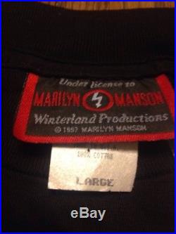 Vintage marilyn manson shirt With Tags