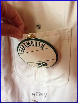 Vtg 1939 Lee Denim Coverall Jacket Size 40 Union Made SANFORIZED Dartmouth 39
