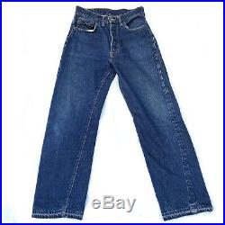 Vtg 1960s Levis 501 Jeans 30×31 Single Stitch Redline Selvedge Levi’s Big E 501S