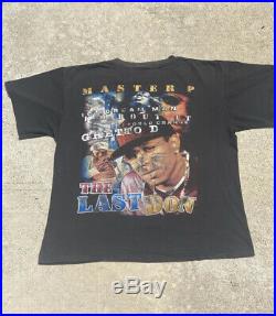Vtg 1990s Master P The Last Don Tshirt Mens XL Rap Tee