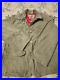 Vtg 30’s 40’s Red Olive Green Cotton Canvas Hunting Field Jacket Paisley Large