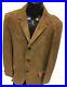 Vtg 50’s Ralph Edwards Men Brown NUBUCK Leather Sport Coat ROCKABILLY Jacket 42