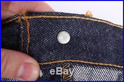 Vtg 60s Levis 501 Big E Buttonfly Denim Jeans Nwts Ds Made In USA Mens 42x34