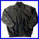 Vtg 80 90’s Men’s Black Leather Motorcycle Bomber Winter Biker Streetwear Jacket