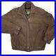 Vtg 80 90’s Wilsons Adventure Bound Brown NUBUCK Leather Coat BOMBER Jacket M