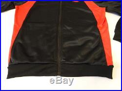 Vtg 80s NIKE Swoosh 1985 AIR JORDAN 1 Wing Full-zip Warm Up Jersey Jacket Mens M