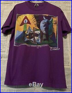 Vtg 90s Picasso Art T-shirt